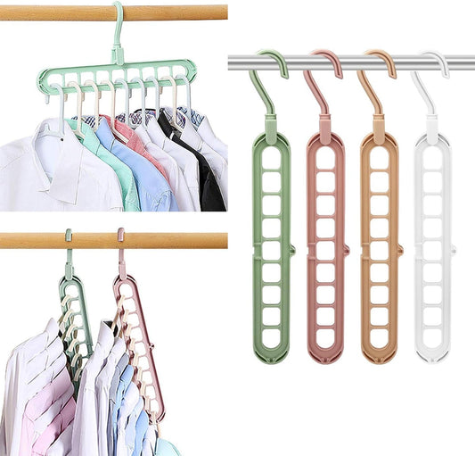 HangPro ™ - Rotating Clothes Hook Organizer (Pack of 3)